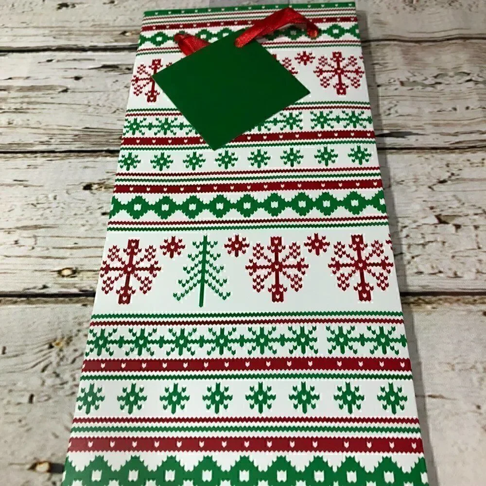 Set of 4 bottle gift bags by Cakewalk- New